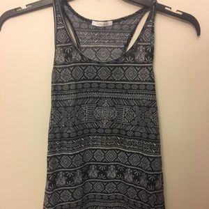 tribal print top